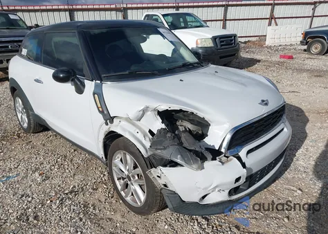 2014 Mini Paceman Cooper S z USA, uszkodzony, nr VIN WMWSS5C52EWN66931